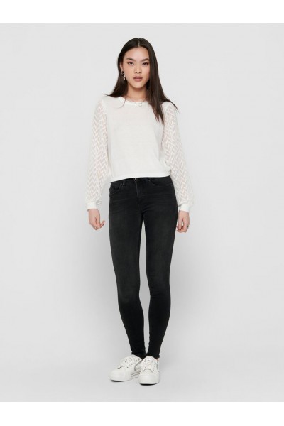 ONLBLUSH JEANS MW SK RAW... 2