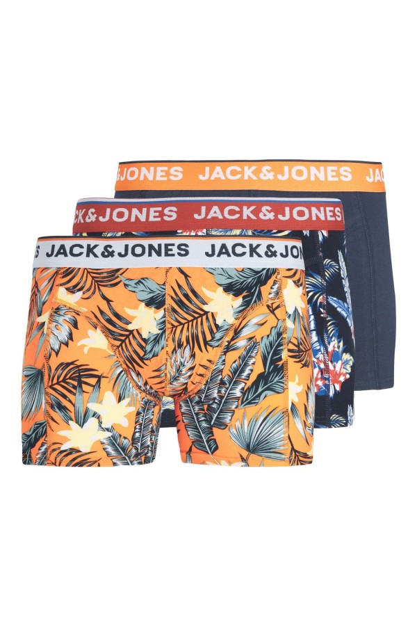 JACTROPICAL FLOWERS TRUNKS 3 PACK
