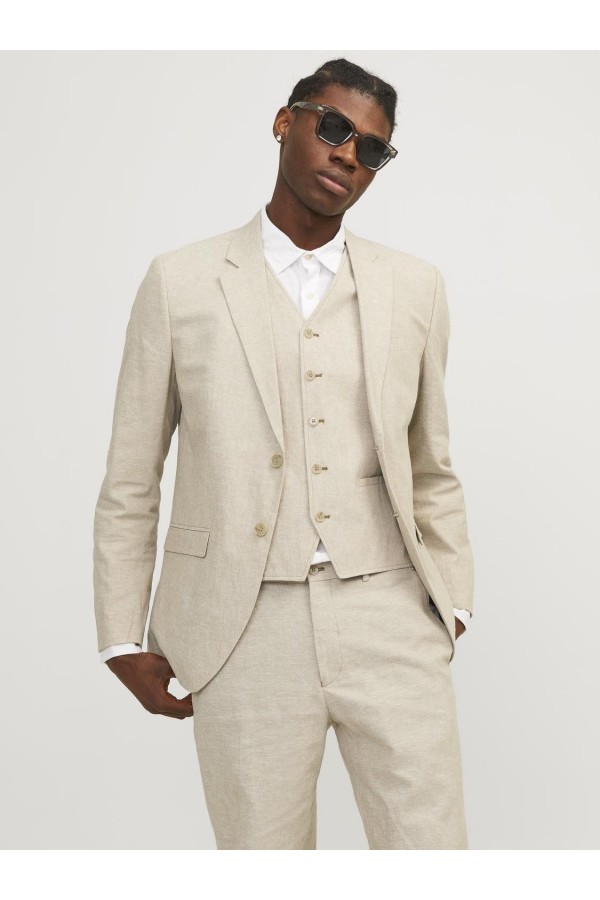 JPRRIVIERA LINEN BLAZER SLIM FIT