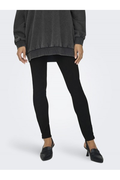 ONLPEONY HW RIB ZIP LEGGING