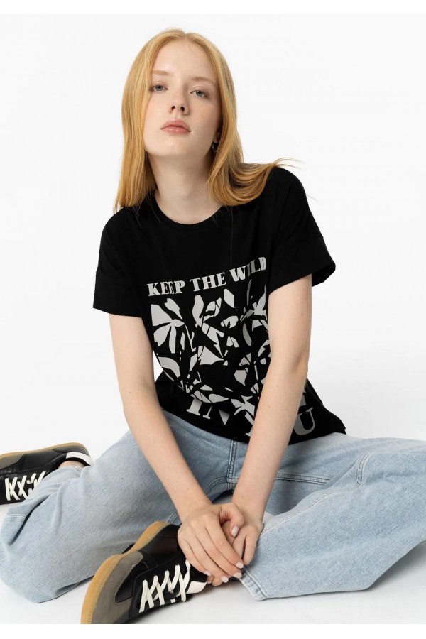 APRICOT TEE S/S