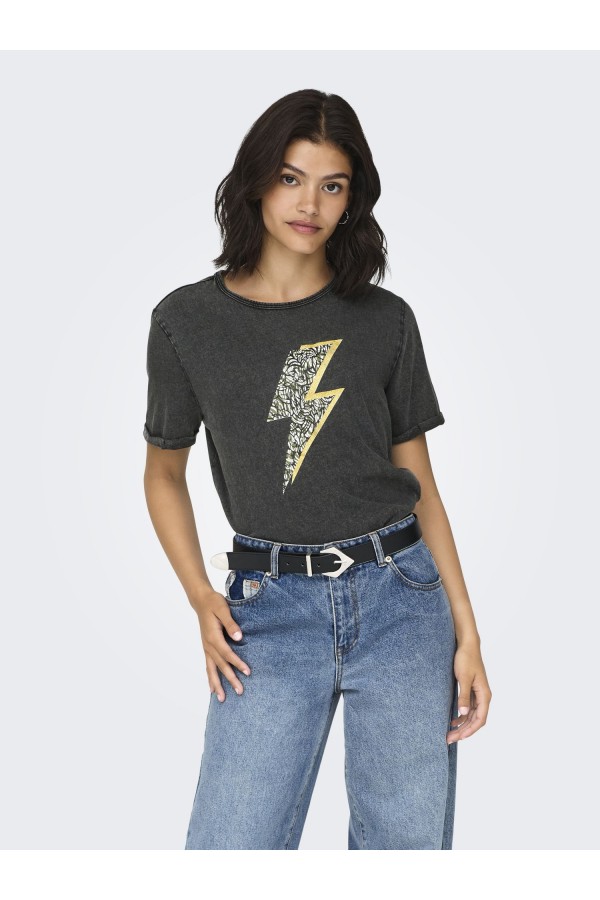 ONLGWEN S/S LIGHTNING TOP