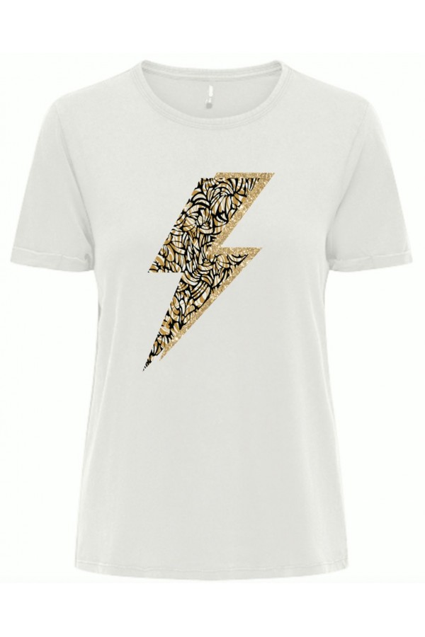 ONLGWEN S/S LIGHTNING TOP
