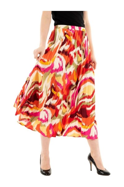 ONLWESLEY PLISSE MIDI SKIRT