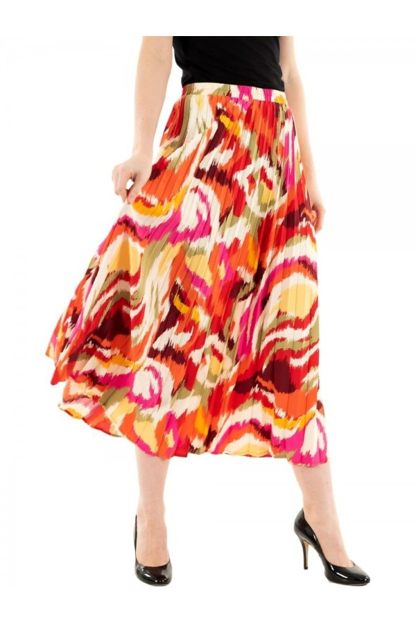 ONLWESLEY PLISSE MIDI SKIRT