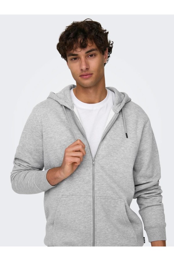 ONSCERES LIFE ZIP HOOD SWEAT