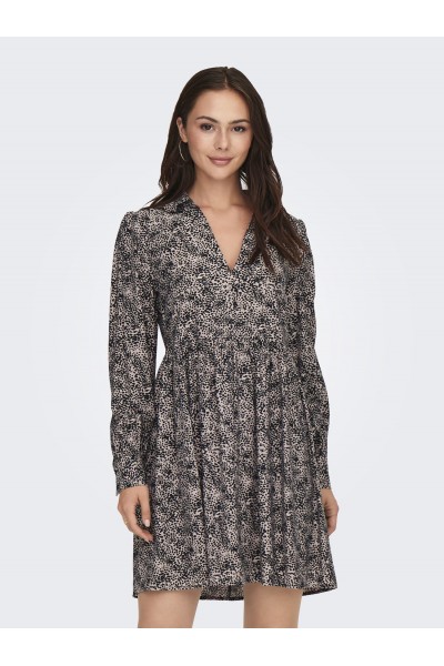 JDYABIGAIL L/S V-NECK DRESS