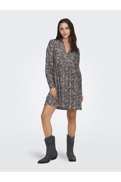 JDYABIGAIL L/S V-NECK DRESS 2