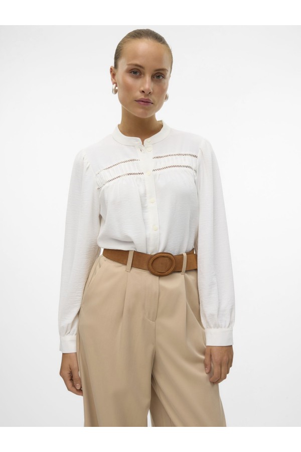 VMEMMA L/S LACE SHIRT
