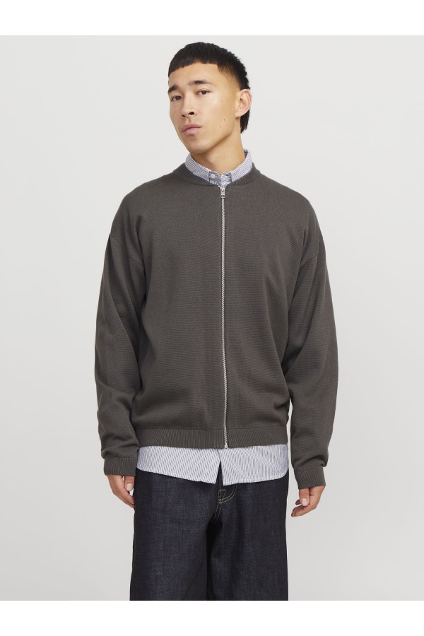 JJCALVIN KNIT BOMBER CARDIGAN