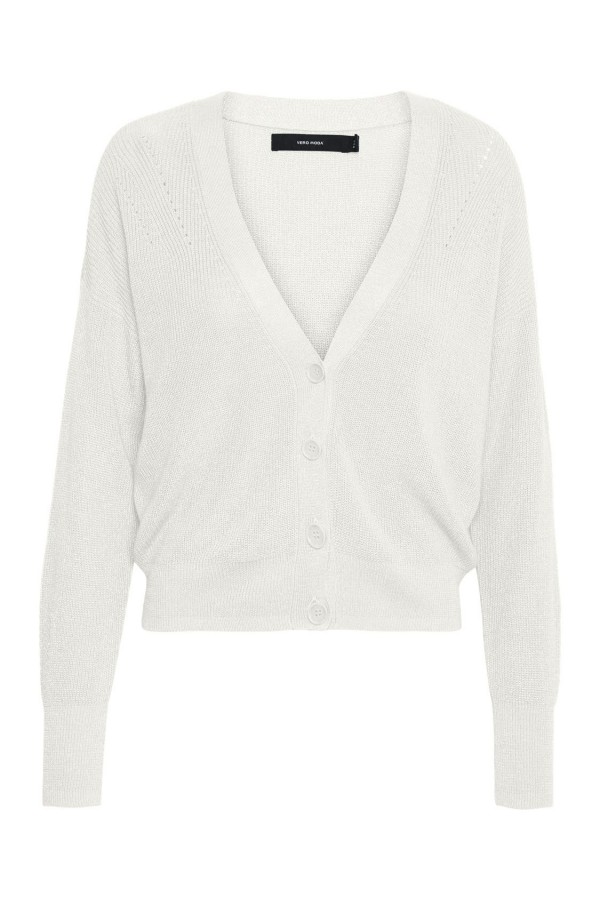 VMNEWLEX SHINE L/S SHORT V-NECK CARDIGAN