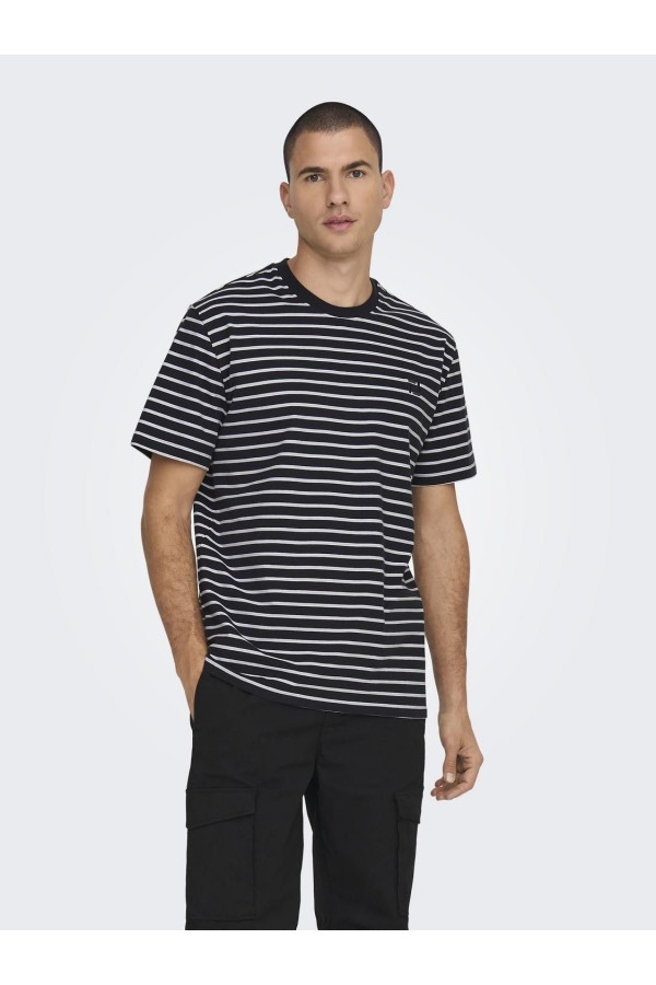 ONSHENRY STRIPE S/S TEE