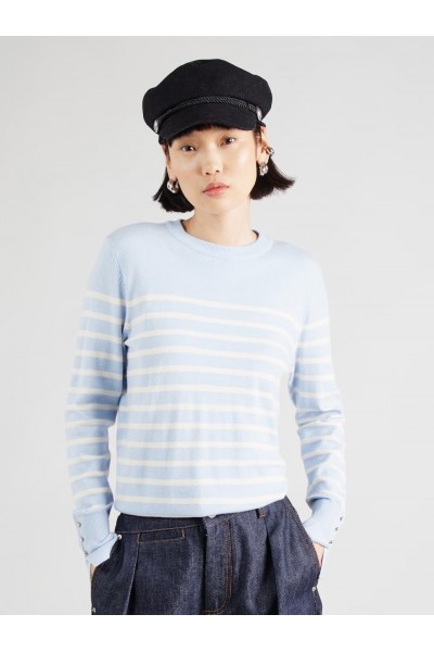 JDYMALOU L/S O-NECK BUTTON...