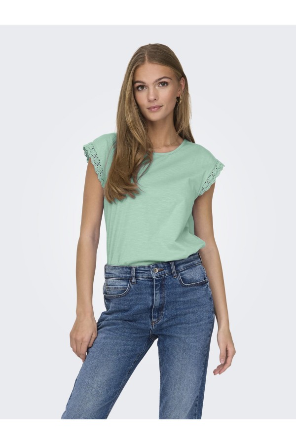 JDYSALVA S/L CROCHET TOP