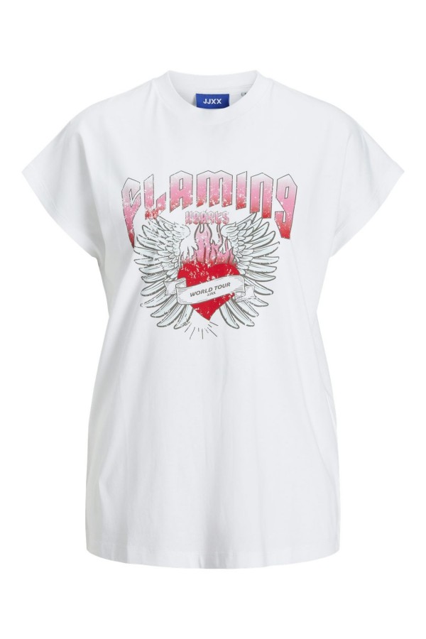 JXASTRID S/L PRINT TEE