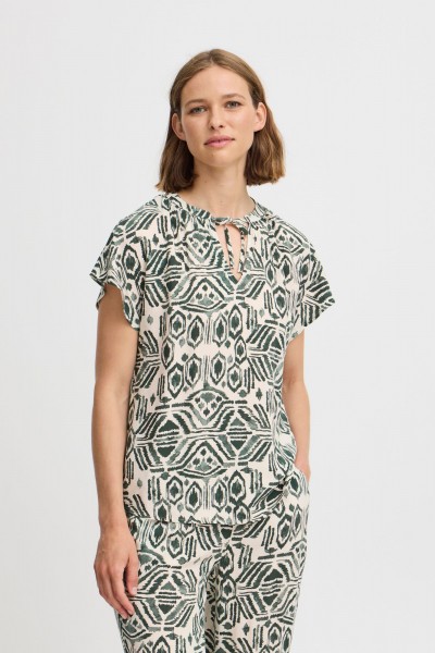 BYMMJOELLA V-NECK BLOUSE S/S