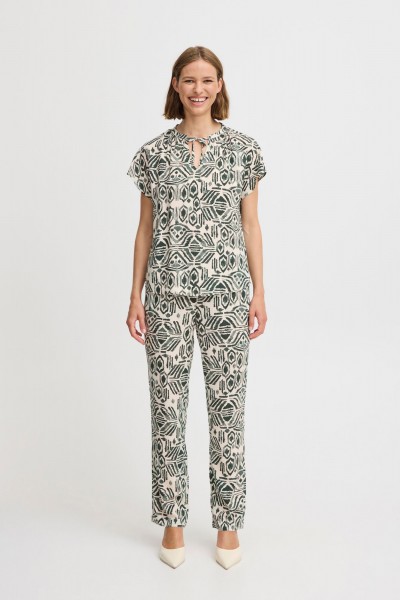 BYMMJOELLA V-NECK BLOUSE S/S 2