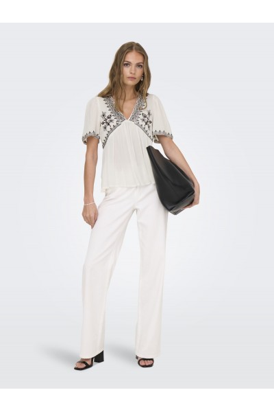 JDYHARPER S/S V-NECK... 2