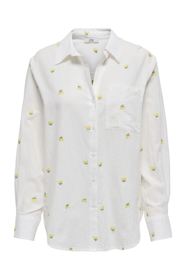 JDYKIMIE L/S EMBROIDERY SHIRT