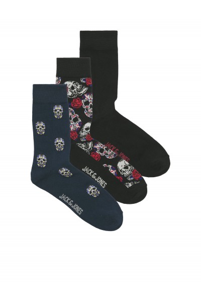 JACMURPHY SKULL SOCKS 3 PACK