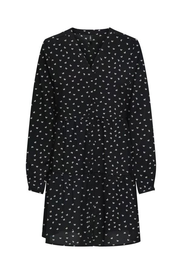 ONLNOVA VIS L/S BUTTON DRESS