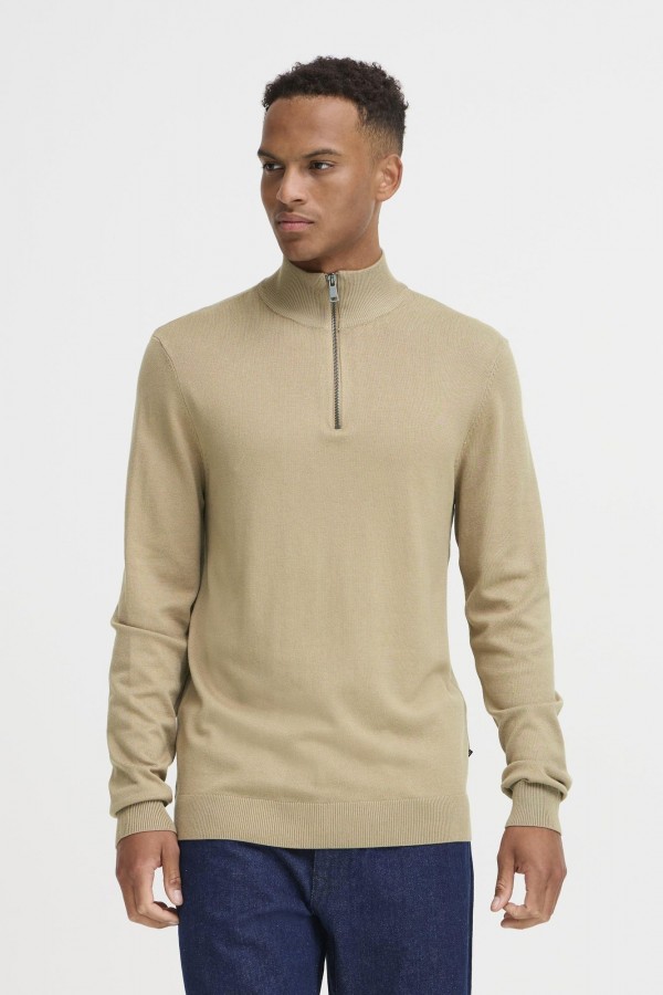 BHDAN HALF ZIP KNIT
