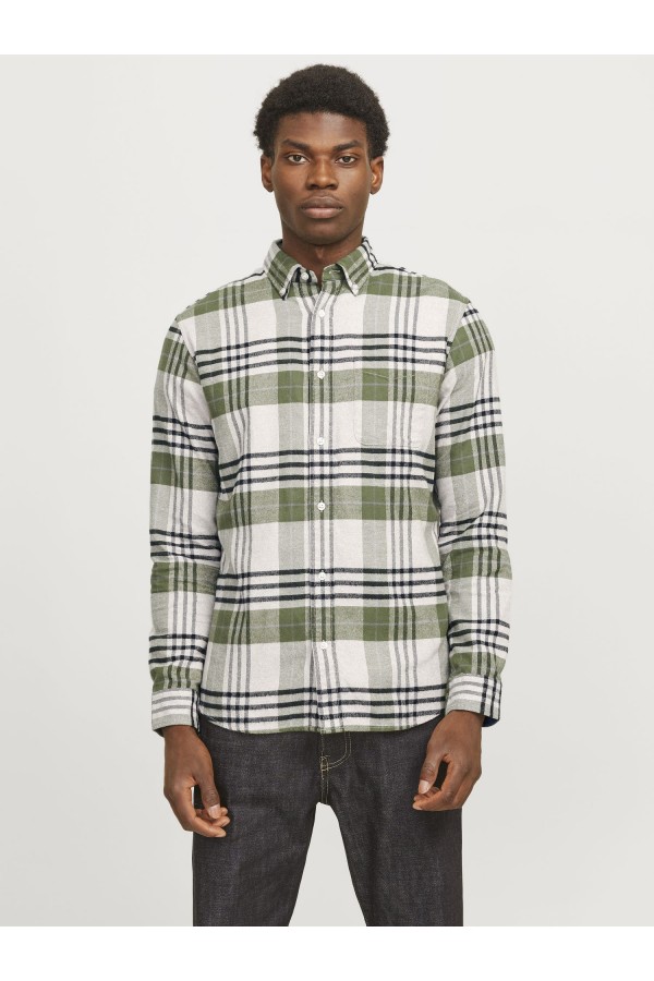 JPRBLUNORRIS FLANNEL L/S SHIRT JPRBLUNORRIS FLANNEL L/S SHIRT