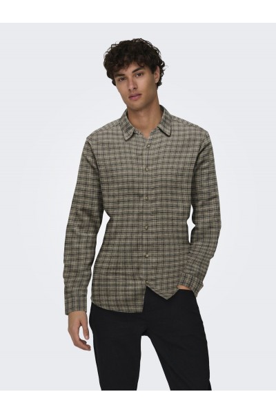 ONSGUDMUND L/S CHECKED SHIRT