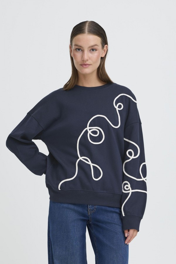 IHKASURA O-NECK SWEAT
