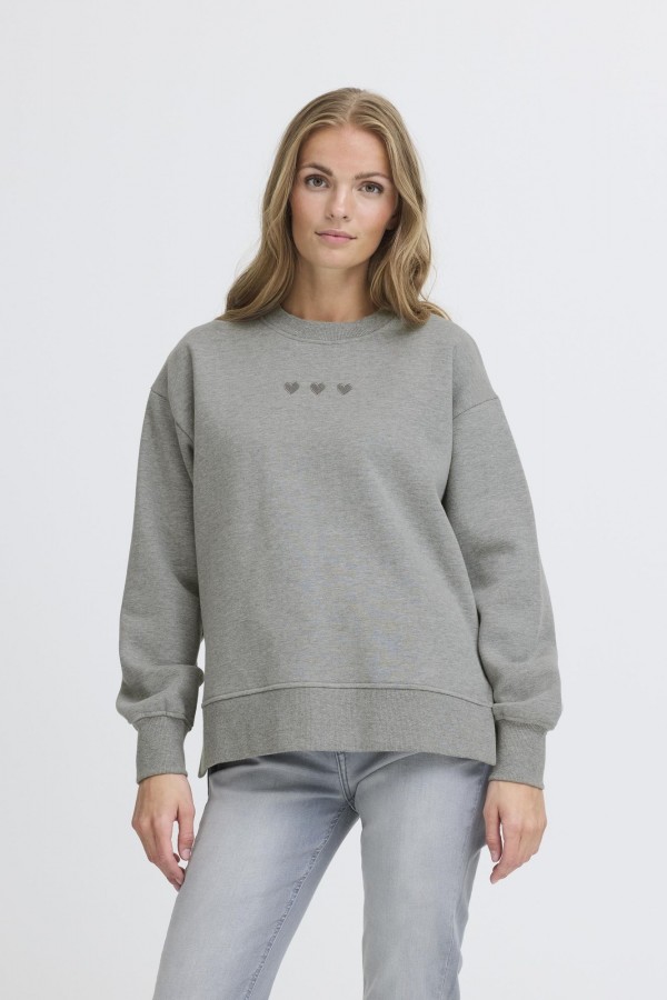 IHOLINNE O-NECK SWEAT
