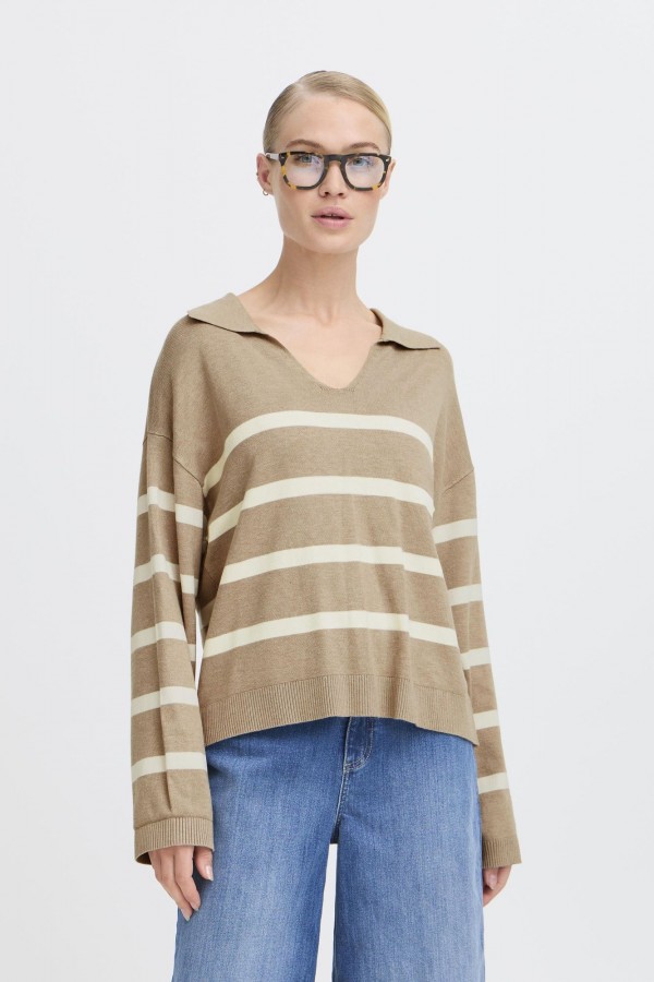 BYMMORLA POLO KNIT