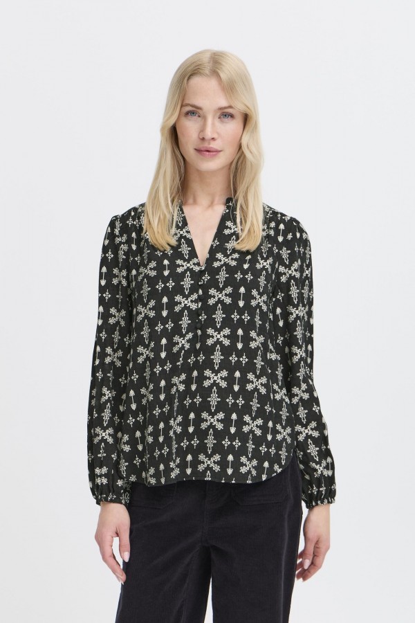 BYIGAVA L/S BLOUSE
