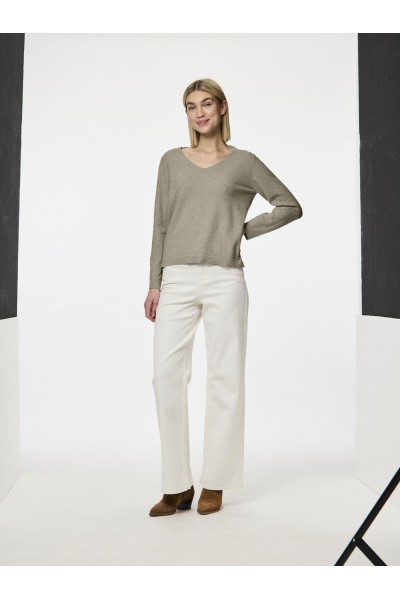 PCBREE L/S V-NECK KNIT 2