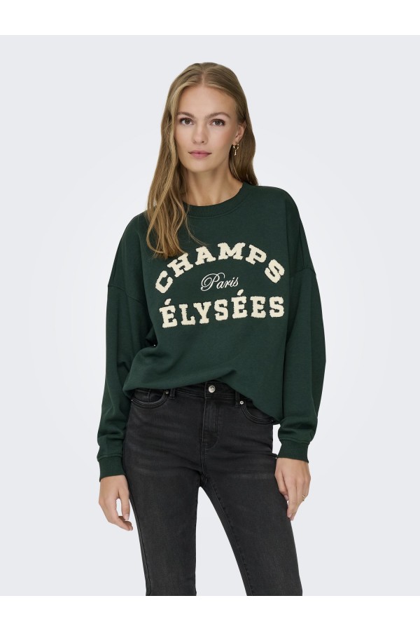 JDYMESA L/S O-NECK EMB SWEAT JDYMESA L/S O-NECK EMB SWEAT