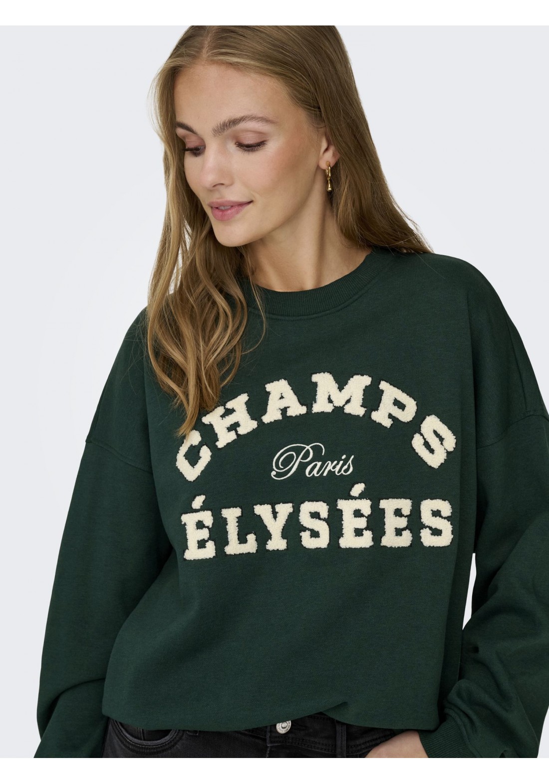 JDYMESA L/S O-NECK EMB SWEAT JDYMESA L/S O-NECK EMB SWEAT