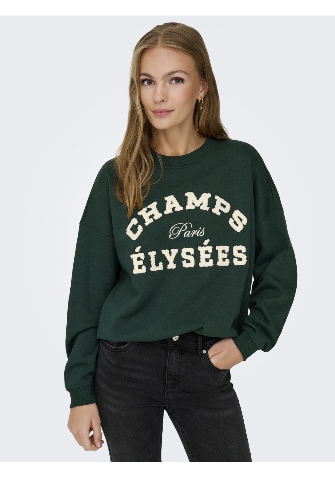 JDYMESA L/S O-NECK EMB SWEAT JDYMESA L/S O-NECK EMB SWEAT