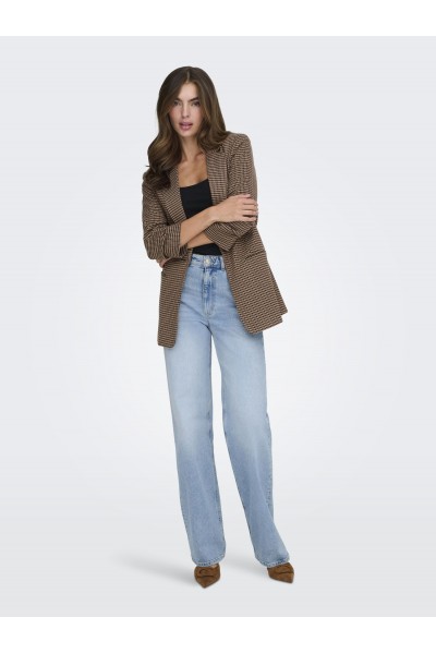 ONLLETTIE 3/4 CHECK BLAZER 2