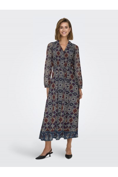 ONLSTAR L/S BUCKLE SHIRT DRESS