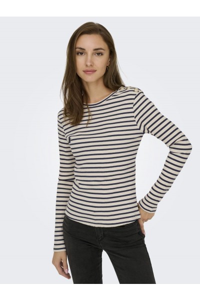 JDYKATO L/S O-NECK TEE