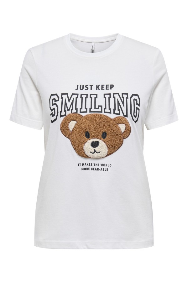 ONLTERESA REG S/S TEDDY TOP