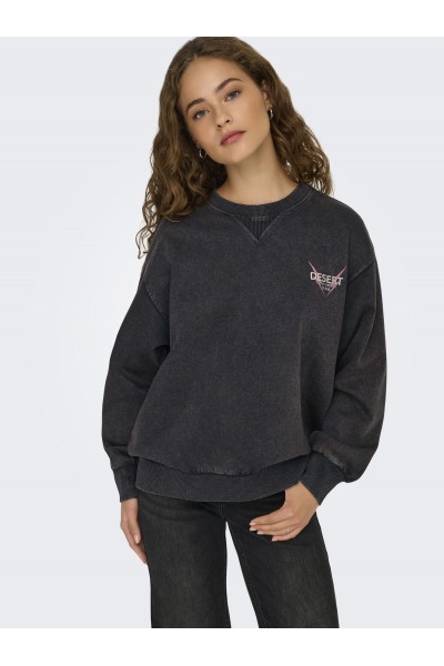 ONLLUCINDA L/S WILD O-NECK...