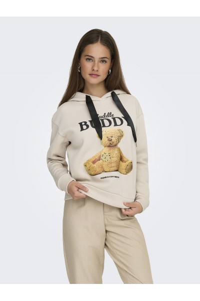 ONLRICKY L/S HOOD SWEAT