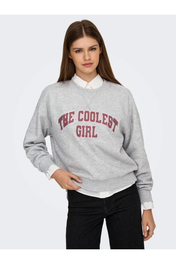 ONLJO L/S PRINT SWEAT