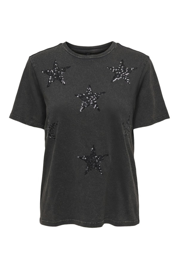 ONLLUCY NOAH SEQUIN S/S TOP