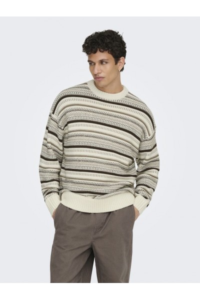 ONSROY L/S O-NECK KNIT