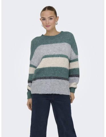 JDYZOEY L/S COLORBLOCK KNIT