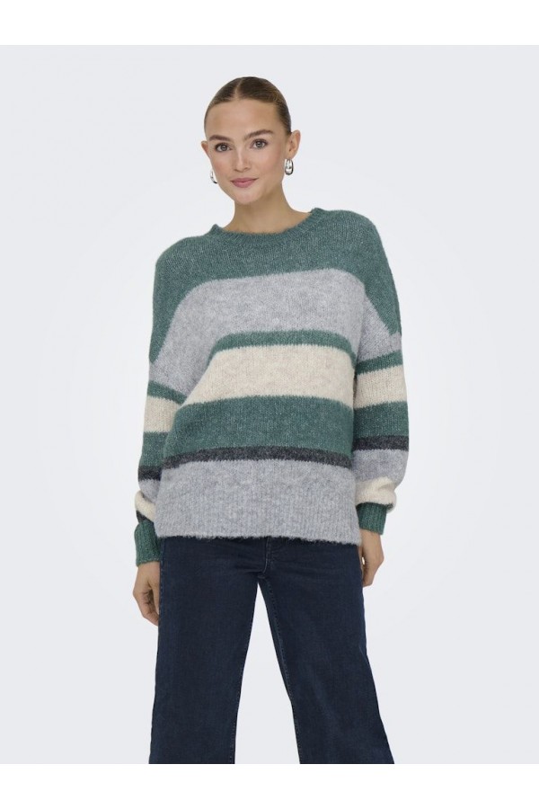 JDYZOEY L/S COLORBLOCK KNIT
