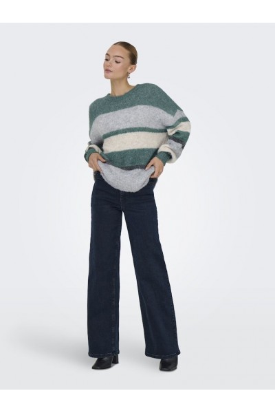 JDYZOEY L/S COLORBLOCK KNIT 2