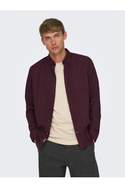 ONSROAD MELANGE L/S SHIRT