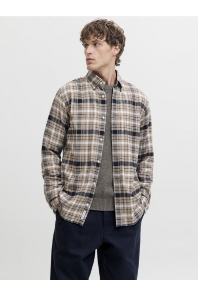 JPRBLUBARKLEY FLANNEL L/S...